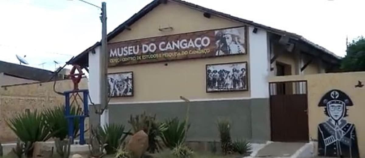 Fachada do museus de Pernambuco "Museus do Cangaço".