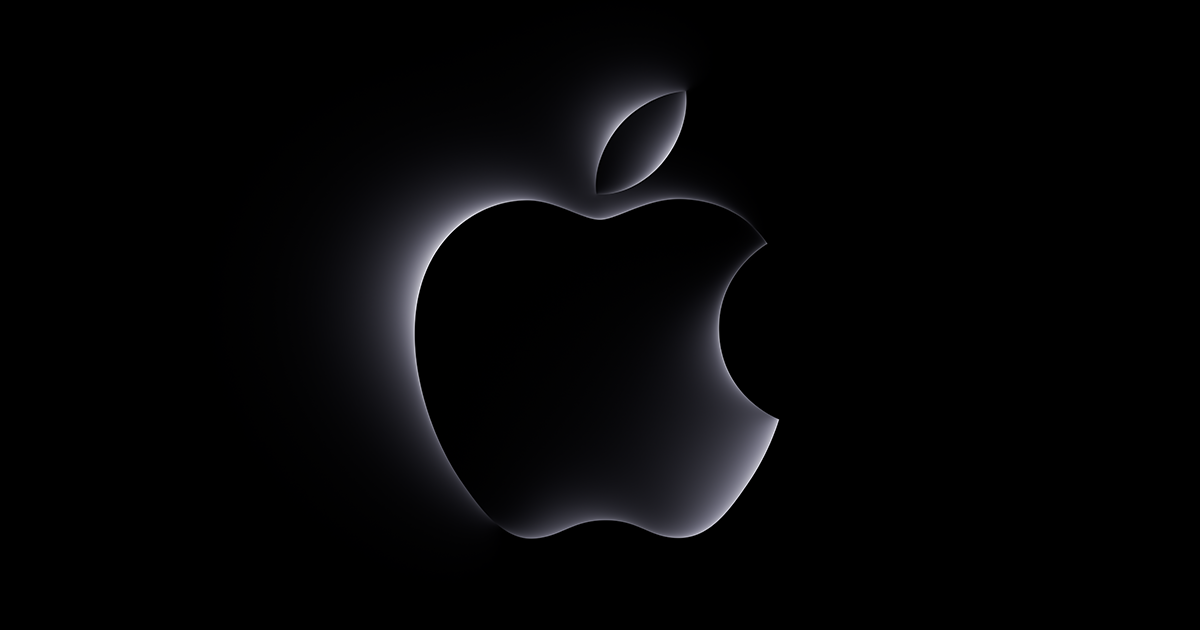 Logo da Apple, criadora do iPhone